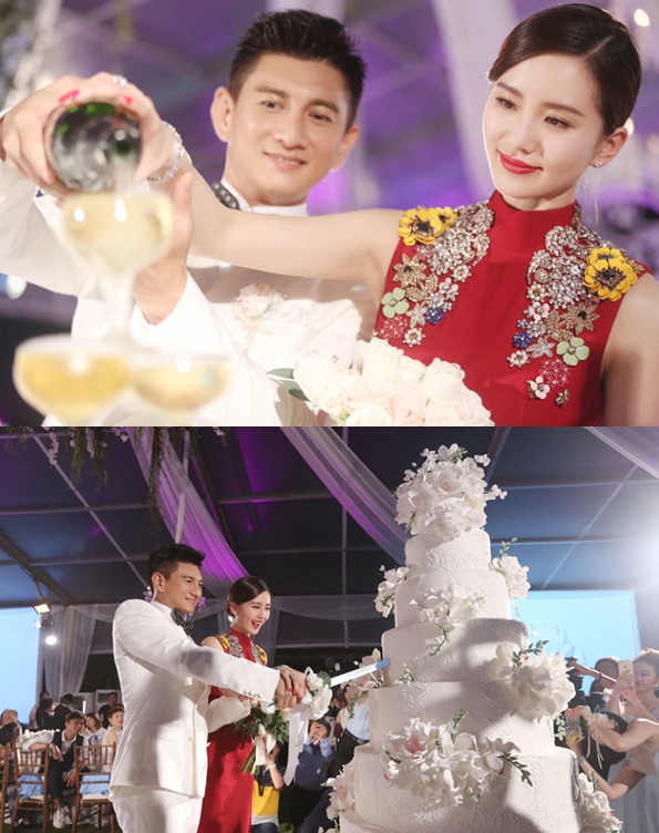 Những hình ảnh đẹp nhất trong đám cưới Lưu Thi Thi - 11