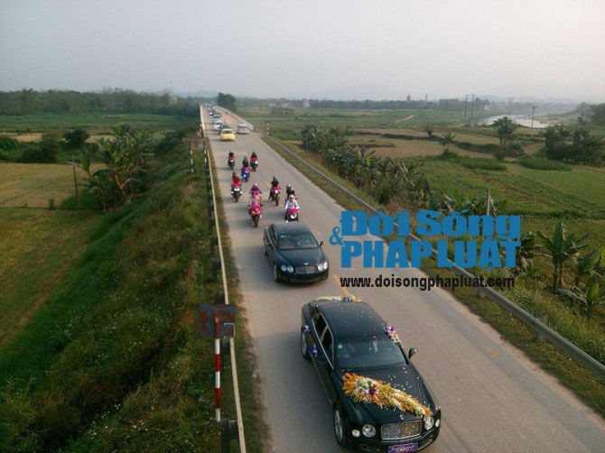 Mãn nhãn dàn xe trăm tỷ rước “cô dâu quan họ” về làng - 7