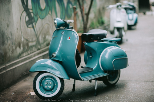 Gặp người sở hữu nhiều Vespa cổ nhất Thái Bình - 12