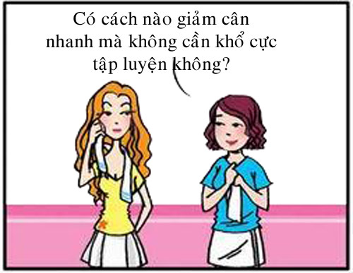 Truyện tranh: &#34;Chết cười&#34; với cách giảm béo của chị em - 5