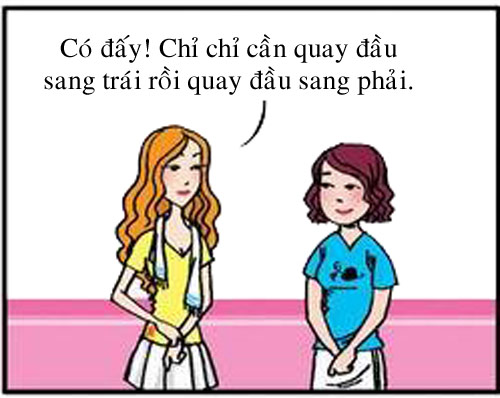 Truyện tranh: &#34;Chết cười&#34; với cách giảm béo của chị em - 6