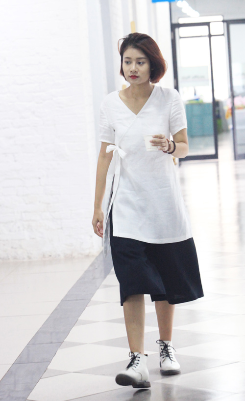Tín đồ thời trang Hà Nội cá tính với tóc nhuộm rực rỡ - 3