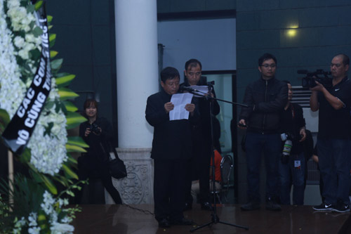 Lễ tang nhạc sĩ Thanh Tùng: "Tiễn bố về với mẹ, chào bố" - 2