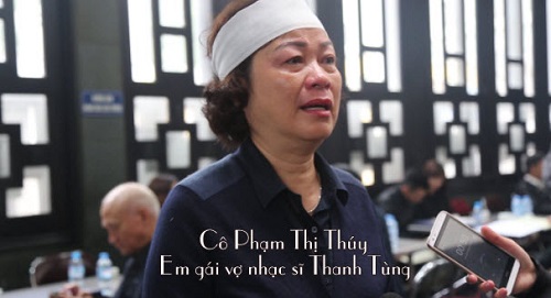 Em vợ nhạc sĩ Thanh Tùng khóc nấc khi nói về anh rể - 1