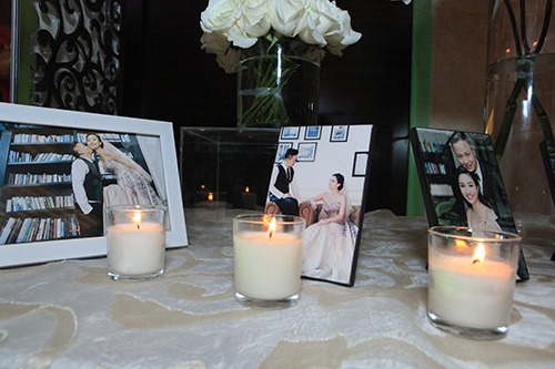 Trà My ngượng ngập hôn chồng đại gia trong đám cưới - 5