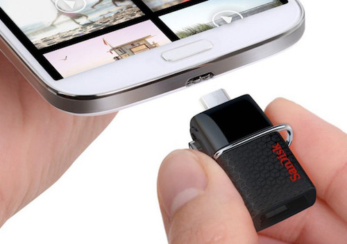 USB OTG giúp mở rộng 128GB bộ nhớ cho smartphone - 1