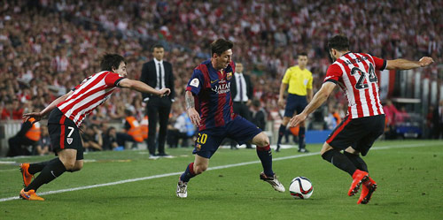 Messi đọ huyền thoại: Tỏa sáng nhờ hậu vệ xuống cấp (P4) - 1