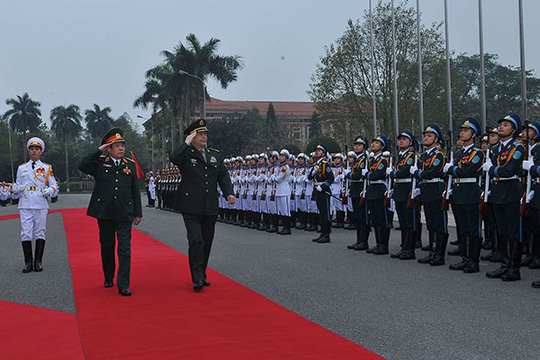 Bộ trưởng Quốc phòng Việt - Trung trao đổi về tranh chấp trên biển - 1