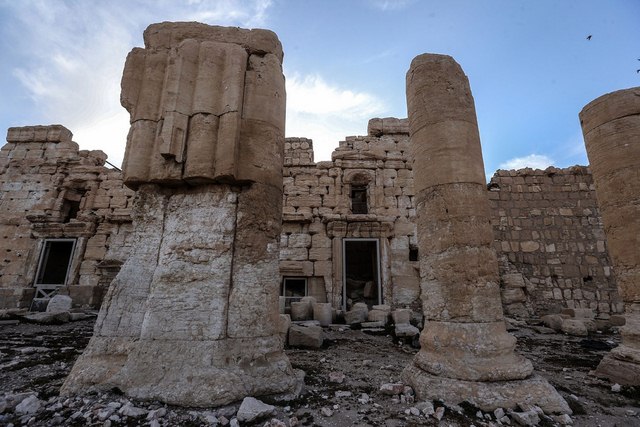 Hình ảnh "Cô dâu sa mạc" bị tàn phá dưới tay IS - 1