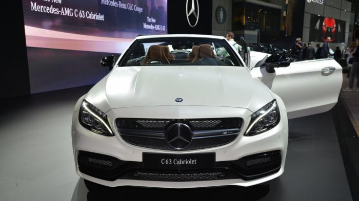 Mercedes trình làng AMG C63 Cabriolet và C63 S Cabriolet - 1