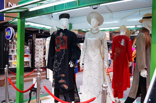 Linh Nga, Hồng Nhung đọ sắc đằm thắm với áo dài - 12