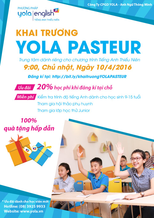 YOLA-Anh Ngữ Thông Minh khai trương trung tâm dành cho Thiếu Niên - 2