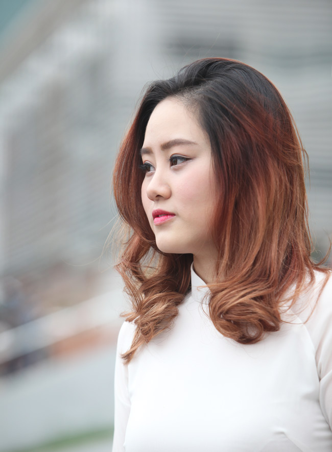 Nữ sinh trường Amsterdam xinh tươi trong ngày hội áo dài - 12