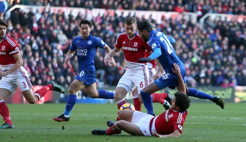 Middlesbrough - Leicester: Hồi hộp 7 phút bù giờ - 1