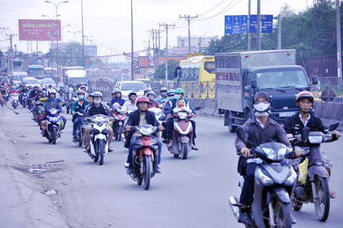 Cửa ngõ SG thông thoáng bất ngờ sau nghỉ Tết Dương lịch - 2