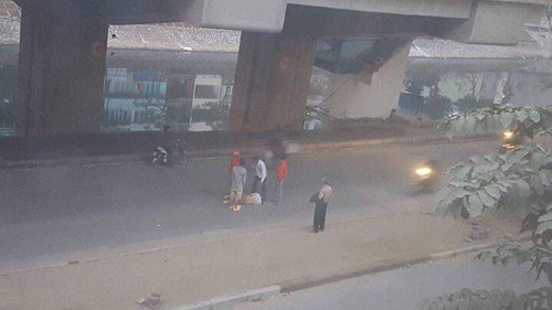 Công nhân bị thương dưới đường sắt trên cao nói gì? - 1