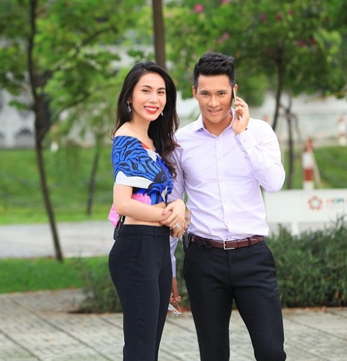 Công Vinh bảnh như "soái ca" sánh đôi Thủy Tiên sexy - 8