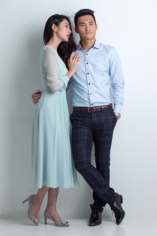 Công Vinh bảnh như "soái ca" sánh đôi Thủy Tiên sexy - 11