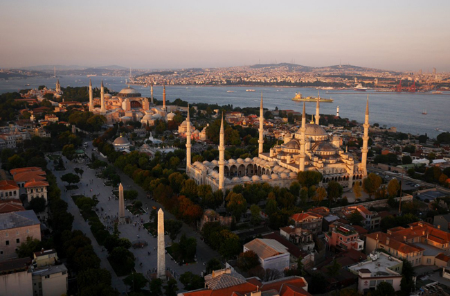 Nhà thờ Hồi giáo Xanh, Istanbul, Thổ Nhĩ Kỳ. 