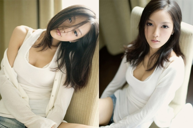 Vương Dĩnh được coi là hình mẫu bạn gái lý tưởng của Vương Tư Thông khi sở hữu gương mặt đẹp, ngoại hình nóng bỏng.