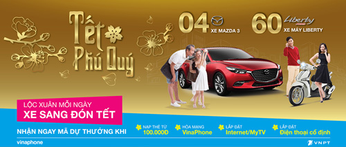 Xe sang như ý đón “Tết Phú Quý” cùng VinaPhone - 1