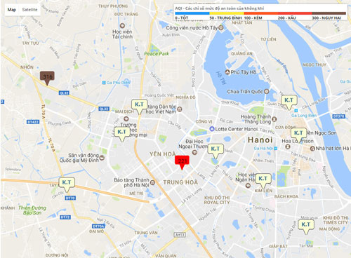 Những khu vực nào không khí đang tệ nhất Hà Nội? - 2