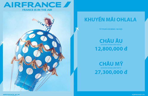 Du xuân Âu Mỹ với khuyến mãi lớn từ Air France - 1