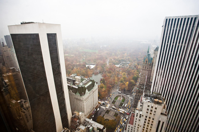 Khung cảnh Manhattan nhìn từ Penthouse của Trump.