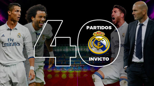 Real Madrid: Kỷ lục 40 trận và những con số ấn tượng - 1