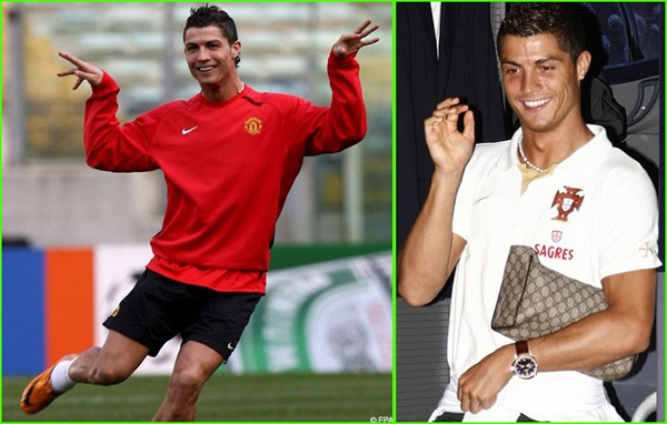 Style nữ tính của CR7 và các danh thủ hàng đầu thế giới - 2