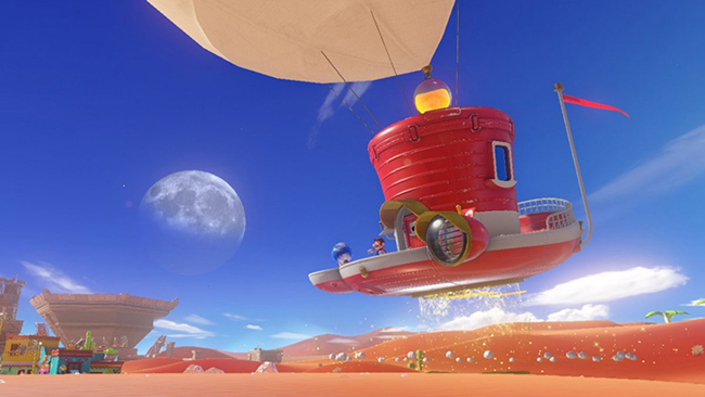 Anh chàng Mario sẽ chạy nhảy, thậm chí là bay trong một thế giới tả thực với đầy đủ xe cộ, vật dụng.