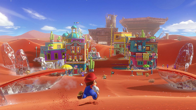 Super Mario Odyssey sẽ mang tới cho người chơi trải nghiệm như trên thế giới thực.