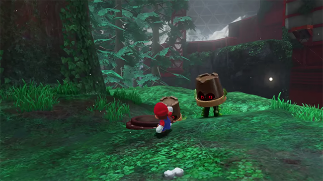 Thế giới ảo Super Mario Odyssey hứa hẹn sẽ hút hồn người xem.