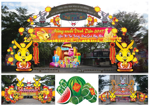 Du xuân Đinh Dậu cùng hệ thống khu vui chơi Thỏ Trắng - 1