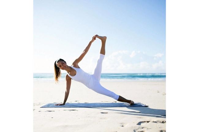 Cô nàng Bianca Cheah đã làm quen với yoga được vài năm nay.