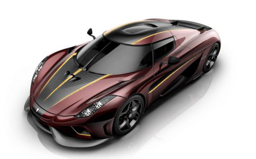 Ngắm Koenigsegg Regera màu đỏ Bordeaux cực "độc" - 1