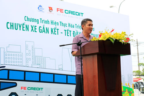 “Chuyến Xe Gắn Kết – Tết Đầy Yêu Thương” cùng FE CREDIT - 1