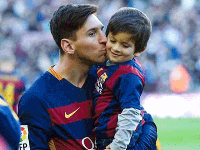 Cậu ấm của huyền thoại Messi hứa hẹn trở thành siêu sao bóng đá