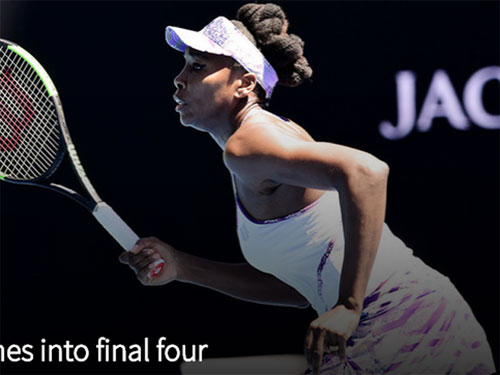 Australian Open ngày 9: Venus Williams vào bán kết sau 14 năm - 1