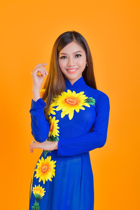 Luân Trúc Diễm - Hoa khôi Duyên dáng và Thanh lịch Tiền Giang 2017 - 1