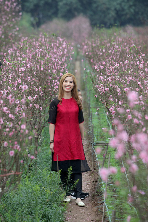 Thiếu nữ Hà thành đua nhau "tỏa sắc hương" ngày cận Tết - 7