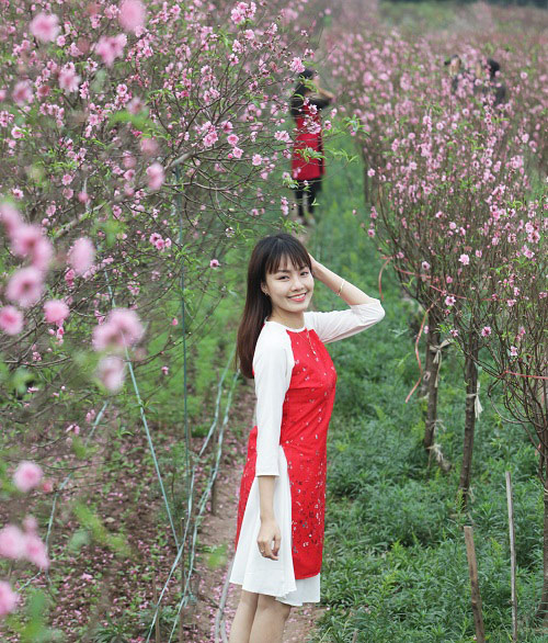 Thiếu nữ Hà thành đua nhau "tỏa sắc hương" ngày cận Tết - 8