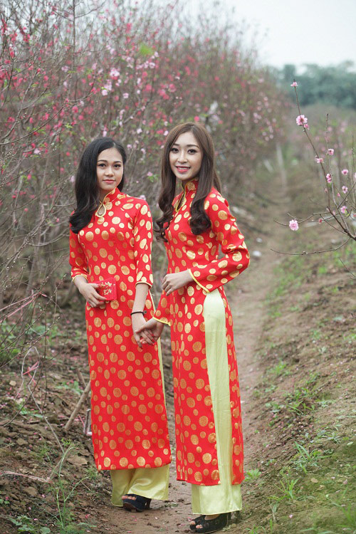 Thiếu nữ Hà thành đua nhau "tỏa sắc hương" ngày cận Tết - 11