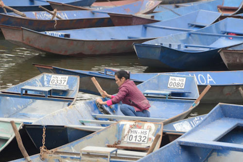 Bến Yến Chùa Hương ngày giáp Tết - 3