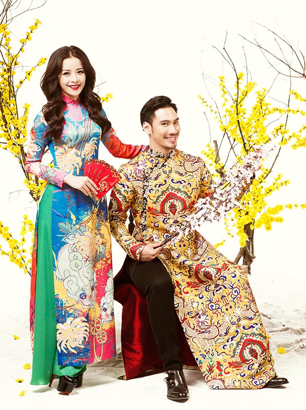 Ngắm gần trang phục đón Tết Việt - Hàn - Trung - Nhật - 3