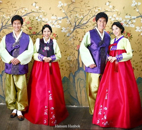 Ngắm gần trang phục đón Tết Việt - Hàn - Trung - Nhật - 12