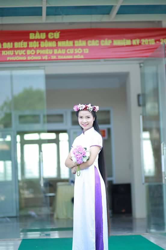 "Đứng hình" trước vẻ đẹp của nữ sinh có mái tóc dài 120cm - 6