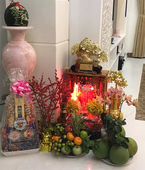 "Thăm" biệt thự xa hoa của vợ chồng Thuỷ Tiên - Công Vinh ngày Tết - 14