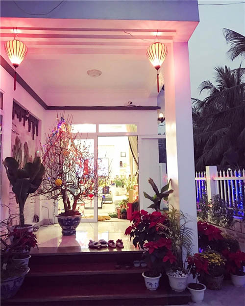 "Thăm" biệt thự xa hoa của vợ chồng Thuỷ Tiên - Công Vinh ngày Tết - 3