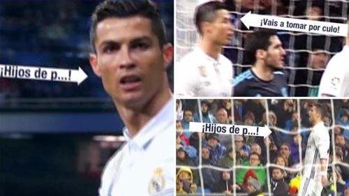 Ronaldo cáu vì bị la ó, chửi tục đáp lại - 1